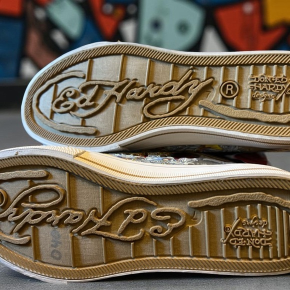 Ed Hardy Koi Fish Slip-On Sneakers – NWOB - Picture 5 of 8